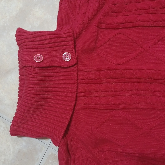 Croft & Barrow red sweater - Picture 3 of 10